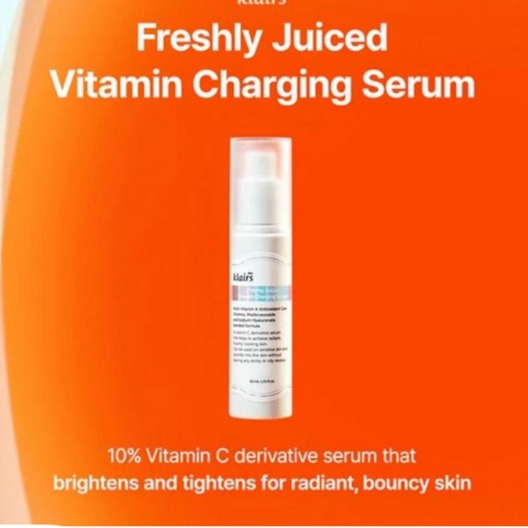 Klairs Freshly Juiced Vitamin Charging Serum 1.01 oz. NEW - Picture 2 of 3